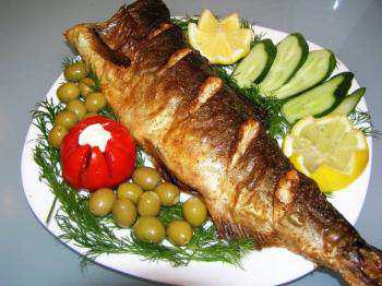 Горбуша запеченная