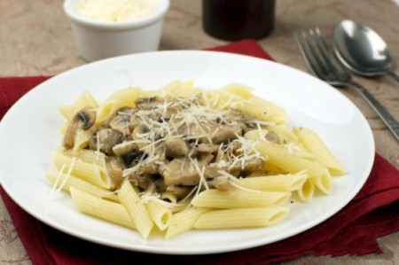 Паста с грибами