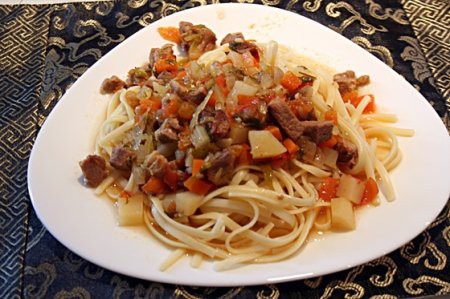 Как вкусно приготовить лагман