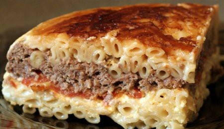Макаронная запеканка